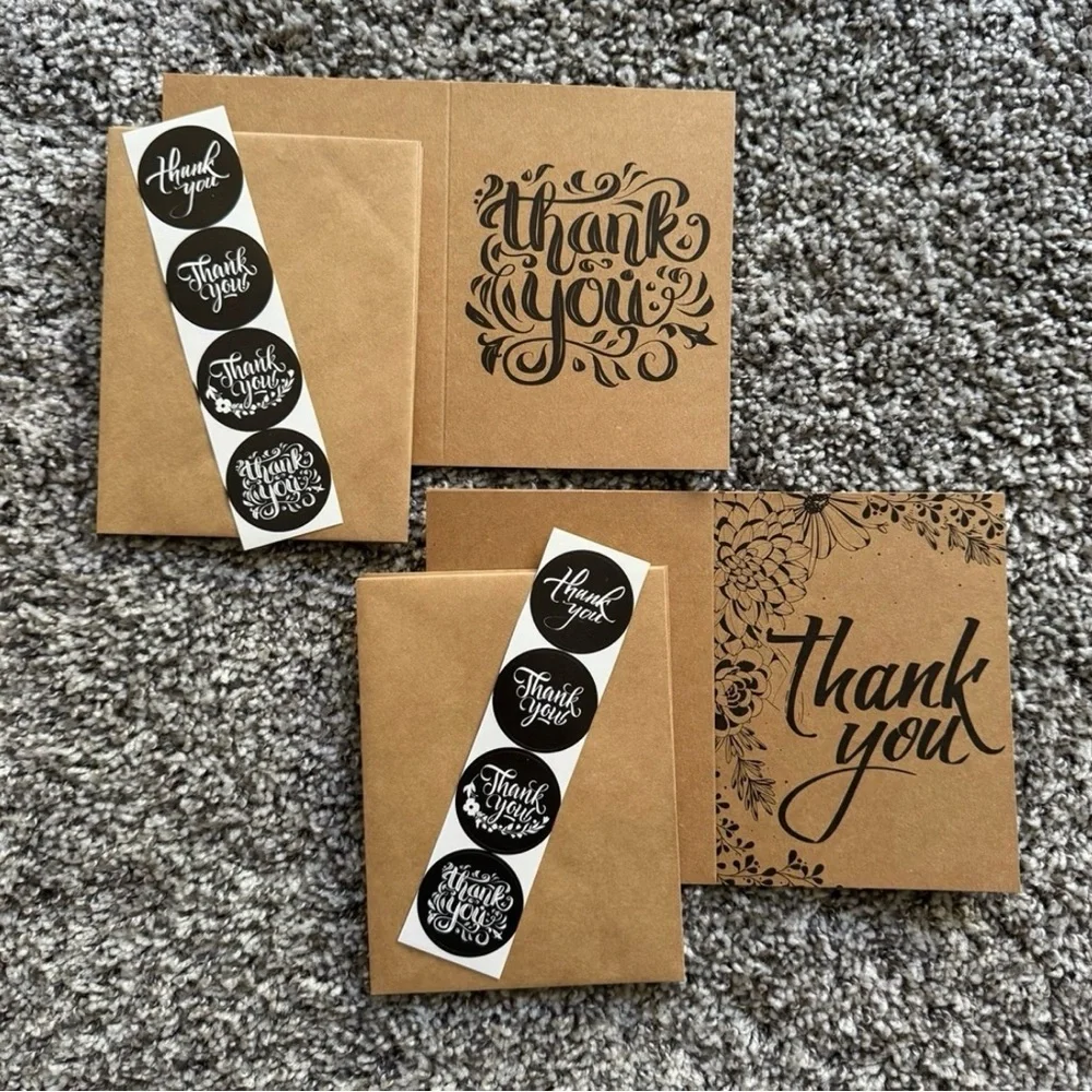 (8) Thank You Cards Assortment (Pack #2)